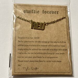 Swiftie Forever “Red” Necklace